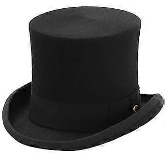 Trilbyhat i britisk stil til mænd, julefestlige sammenkomster, karnevaler, filthat, trilbyhat, vinter-efterårshat til herrer M(M )