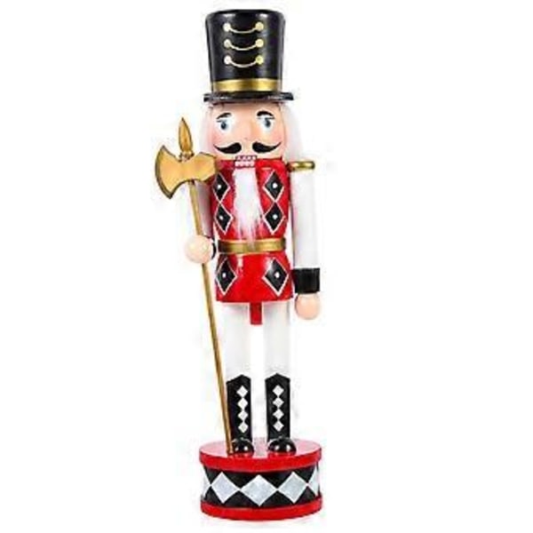 Juletema Nøtteknekker Ornament i Tre Juledekorasjon Ornament Julepynt