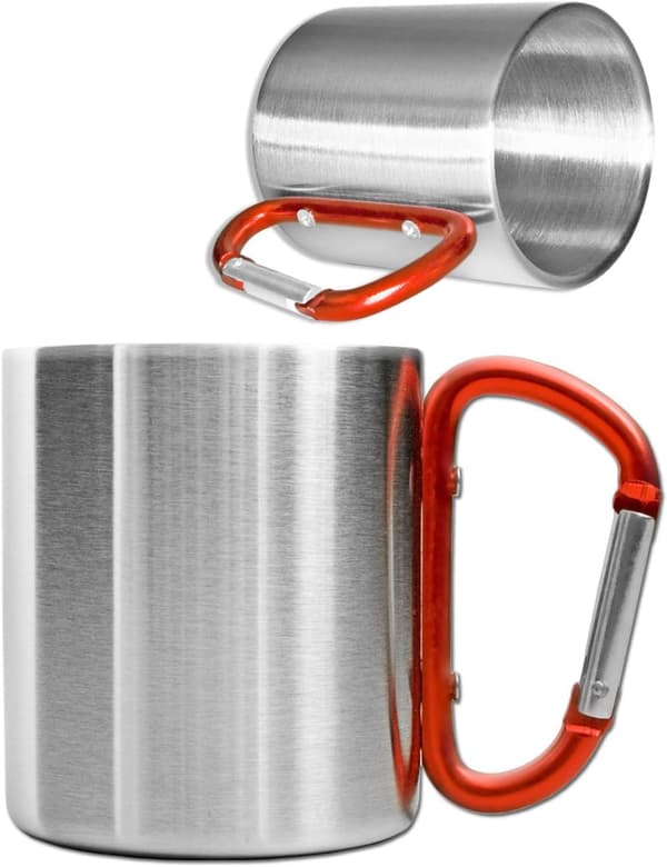 Krus for utendørs bruk - campingkrus - Kompakt og lett, 220 ml