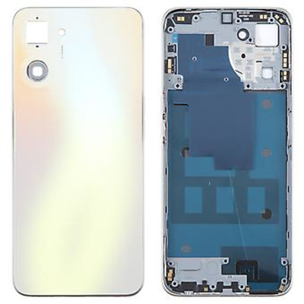 Batteri Bagpanel til Realme V30 Sort (Guld)