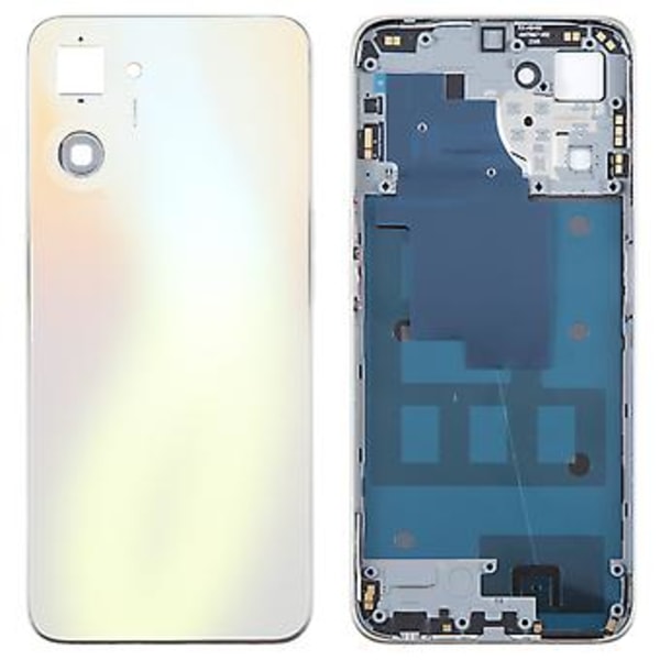 Batteribackkåpa för Realme V30 Svart (Guld)