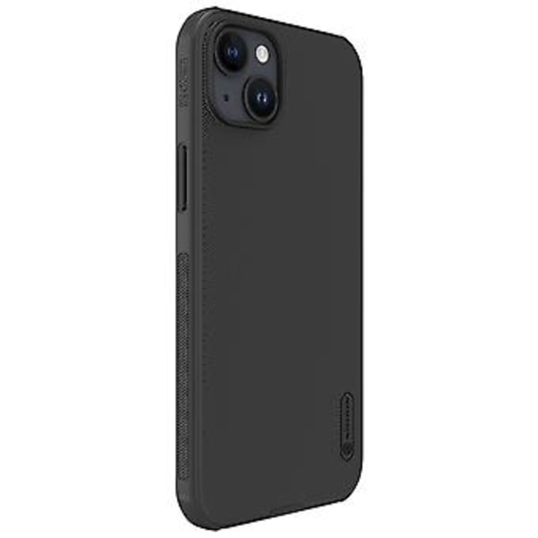 Frosted Pro PC + TPU-fodral för iPhone 15 Plus (Svart)