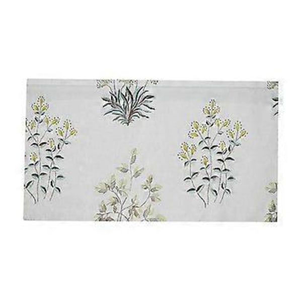 Blomstrete Botanisk Termisk Isolert Vindusgardinkappe med Stanglomme (130x41cm)