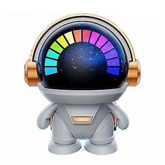 Astronaut Trådløs Bluetooth Højttaler Tws Sød Desktop Rumrobot Subwoofer Bluetooth Højttaler til H
