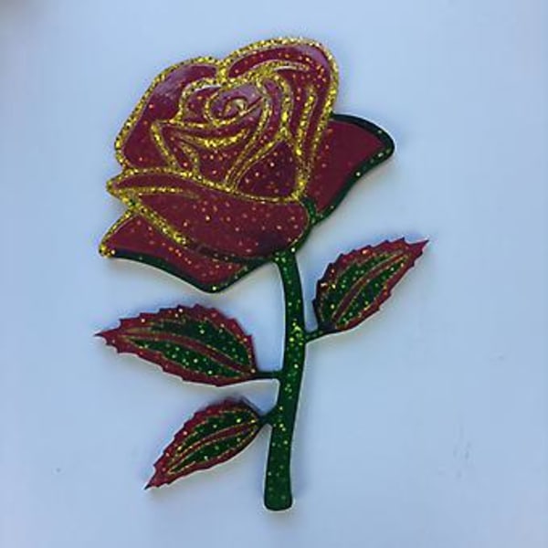 Epoxy Resin Form Rose Blomsterdekorationer Silikoneform DIY Håndværk Ornament Støbeværktøj