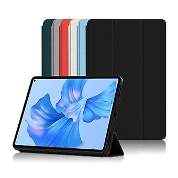 Fullständigt skyddande surfplattafodral PU-skydd Tri-fold för MatePadPro11 (Grå)