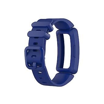 Smartwatch Silikonarmband för Fitbit Inspire HR (Vit) (Mörkblå)