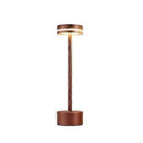 Ladattava johdoton LED-pöytävalaisin, 3 värilämpötilaa, himmennettävä, USB-pöytävalaisin kotiin ( )