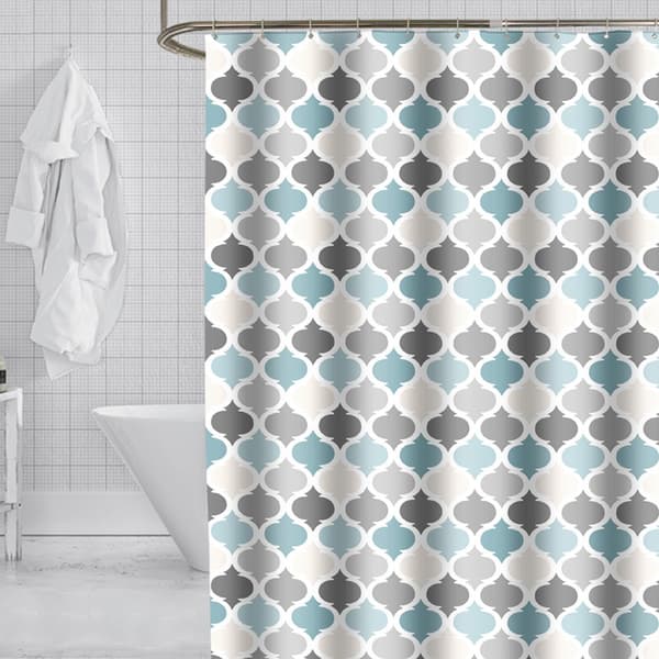 Dusjforheng Mot Mugg og Muggsopp, Vanntett Polyester Dekor