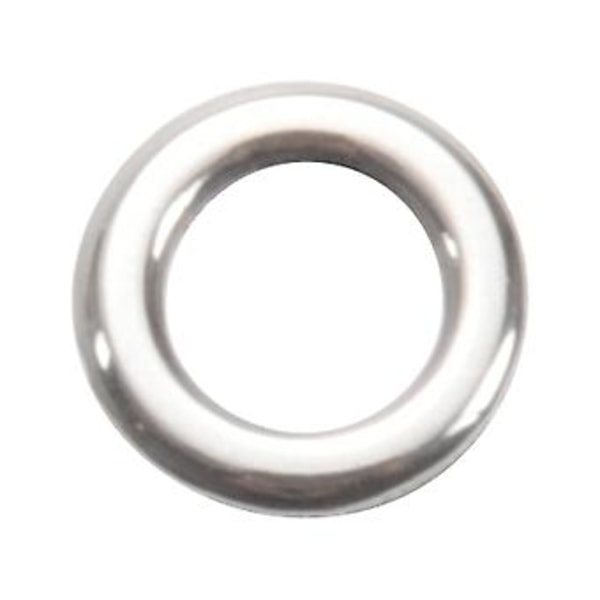 Fiskeri Solid Ring Jigging Fiskeri Tilbehør Den Bedste 304 Rustfrit Stål Meget Test 1#