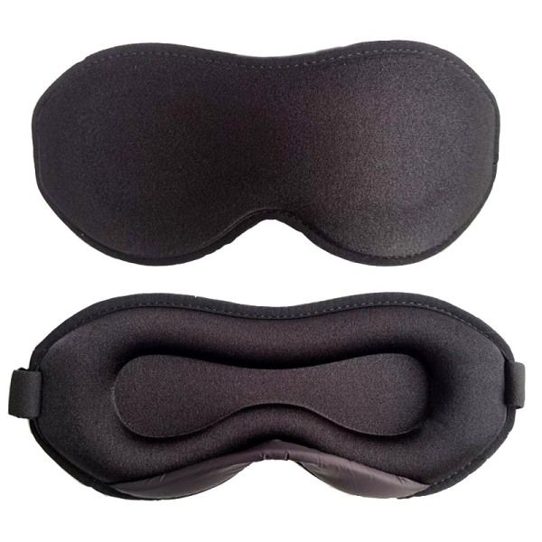 Sömnmask för män och kvinnor, 3d-sides sovande ögonmask, 100