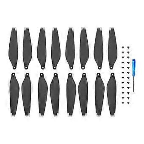 Reservedeler for Mini 3 Pro Drone Propeller - Blader, Vinger, Fans (sett med fire, sølv)