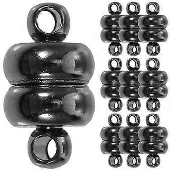 10 stk. Magnetiske Halskæde Armbåndslåse Smykkefremstilling Magnetlåse til DIY
