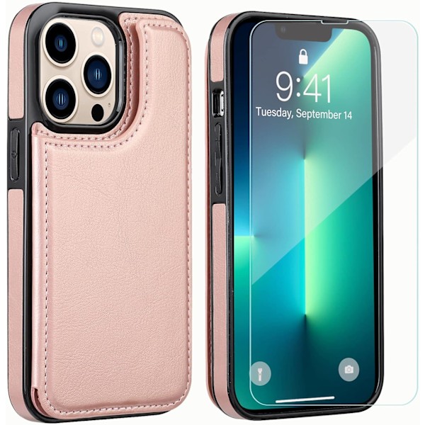 Plånboksfodral Kompatibelt med iPhone 13, Smalt Fodral med Kortfack