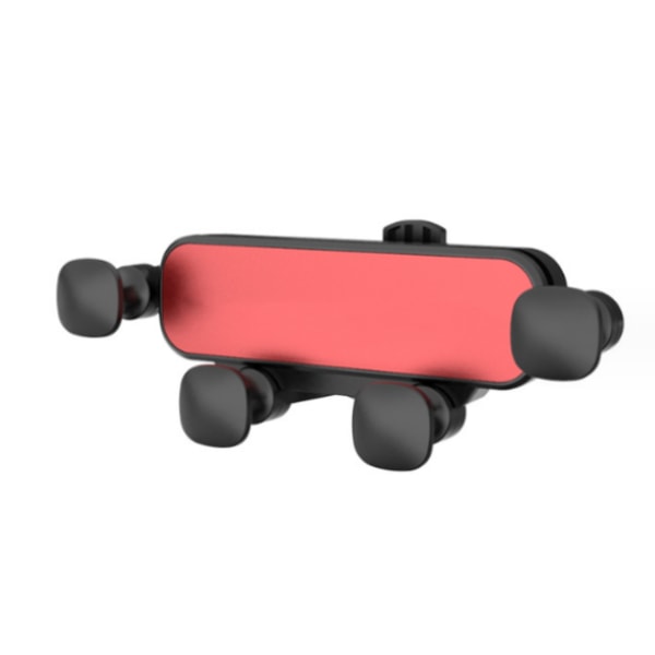 Rød biltelefonholder, gravity biltelefonholder, universal bil sma