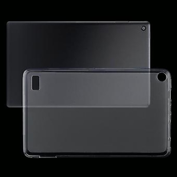 0,75 mm Dropproof Transparent TPU-fodral för Amazon Kindle Fire 7