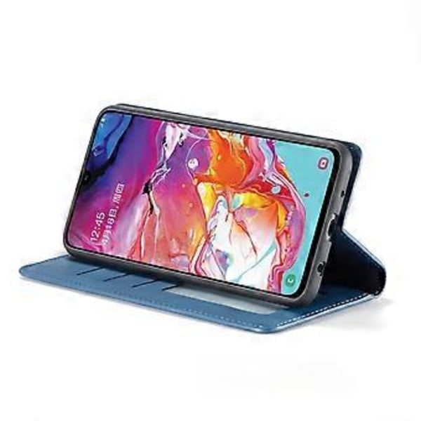 FORWENW Fantasy Series Auto-absorberande Silkeslen Läderfodral för Samsung Galaxy A31 (Stil C)