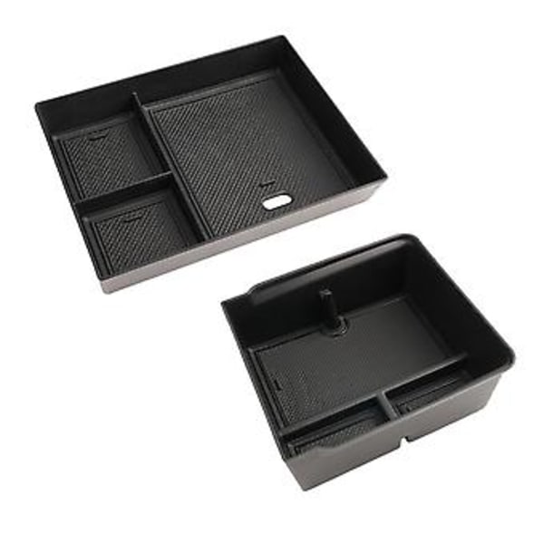 For Model 3 2024 Centre Console Organiser & Armrest Storage Box Tray Interior Accessories , 2pcs