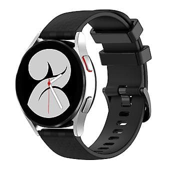 20mm Silikonrem til Honor Watch ES (Sort)