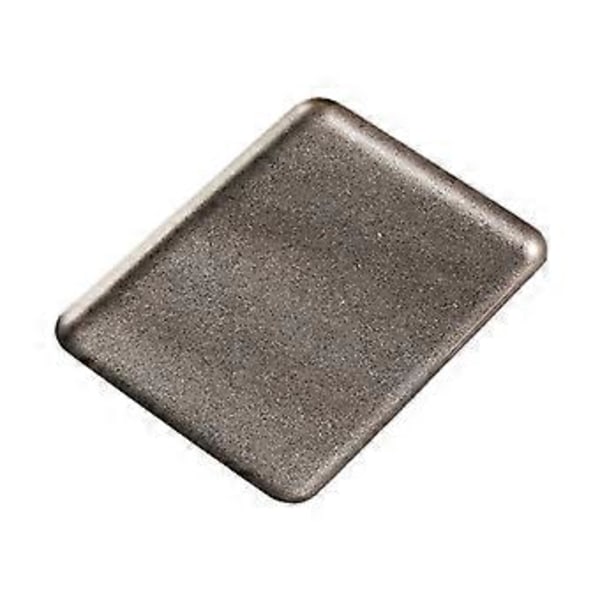 Rektangulär Serveringsbricka, Köksbakplåt, Matbricka, Förvaringsbricka, Bakplåt för Matlagning Restaurang (20cmx15.5cm)