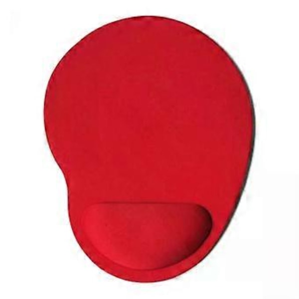 30~100 stk. Universal Kontor Musemåtte Gel Håndledsstøtte Ergonomisk Blød Elastisk Gaming Skrivebord Musemåtte Håndledshvile Dropshipping (100 stk. Rød)