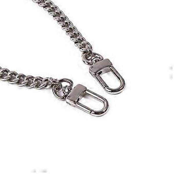 Dame Skuldertaske Kæde Metal Tasker Kæde Rem Crossbody Bælte Udskiftningstilbehør Skuldertasker (100cm D)