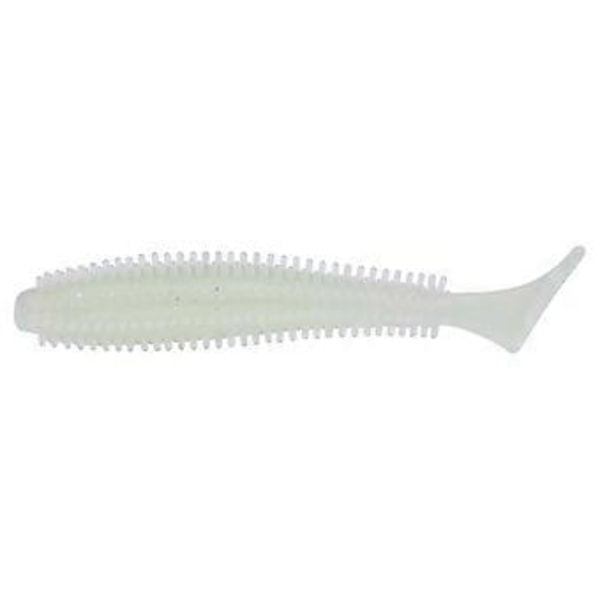 5 stk./sett Myke T-hale Fiske Lokkemidler Larve Orm Agn Fiskeutstyr Tilbehør Selvlysende 6cm 1g
