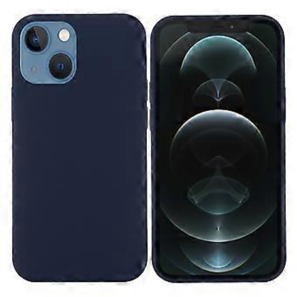 Skyddande mobilskal i flytande silikon för iPhone 13 mini 5,4 tum, magnetisk laddning (Stil H)