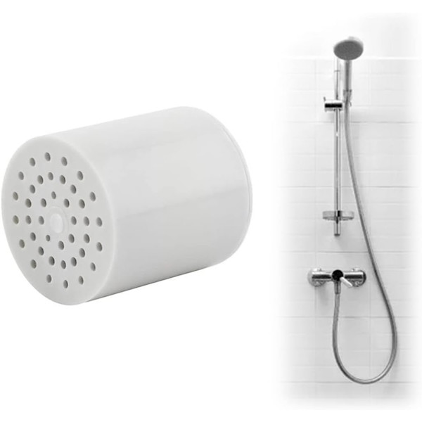 1PC Duschfilterpatron Filter 15 Steg Universell Duschhuvud