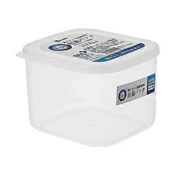 Overnight Oatmeal Behållare Matlåda Transparent med Lock Havregrynsbehållare för Frukost (1000ml)