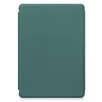 Smart Lærveske For Samsung Galaxy Tab S9 FE+ (Mørkegrønn)