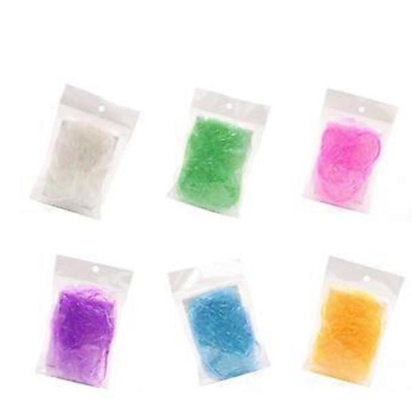 4X 8g/Pose Bryllupsgaveeske Fyll DIY Pakke Fyllmaterialer hvit
