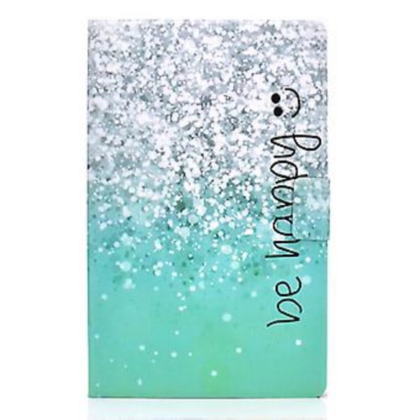 Läderfodral för surfplatta Samsung Galaxy Tab A9+ (Grön Quicksand)