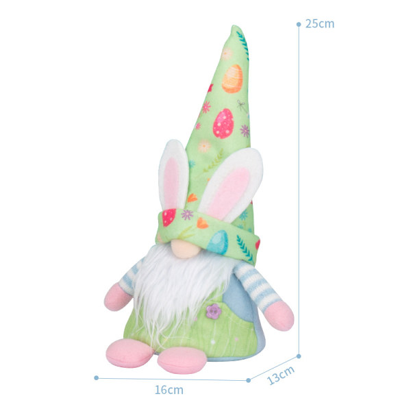 Påskhare Gnome Dekor, Påsk Gnomes, Ansiktslös Påskhare