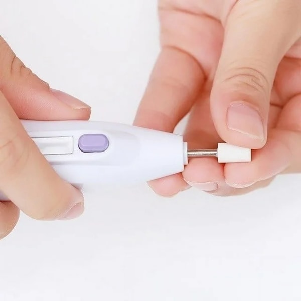 Fem i ett nagel- och fotterapi nagelborr set professionell Ele