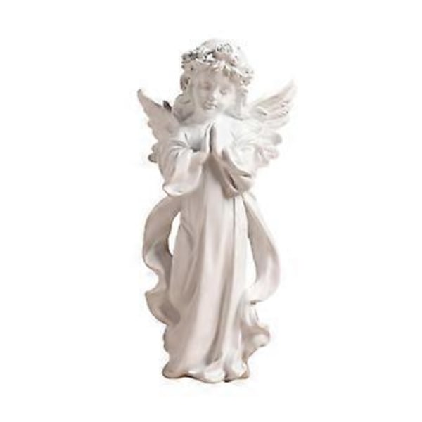 Harpiks Skulptur Ornament Gavekollektion Kompakt Pige Figur Skrivebord