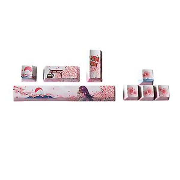 PBT Dye-Sub -näppäimet OEM-profiili ESC Enter Suuntanäppäin mekaaniselle näppäimistölle (6)