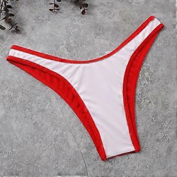 Ensfarvet Bikini Sæt Sexet Slank Lille Bryst Dækket Samlet Wrap Badedragt Høj Talje Tube Top Split Snøring Badedragt Sort S(S Sort)