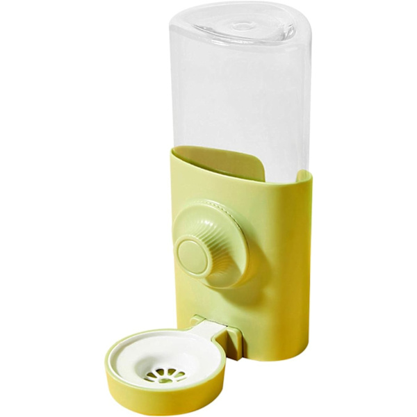 1 kpl Pieni eläin vesipullo, 600 ml, Käytännöllinen ripustus juoma-astia f
