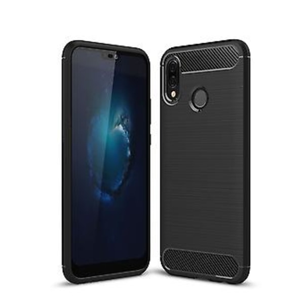 TPU-etui til Huawei P20 Lite (Sort)
