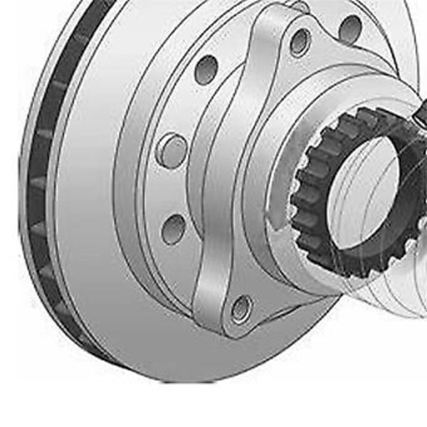 2 stk. Hjulhastighedssensor ABS-sensor 68394210AD, 68404545AA til 2.0L L4
