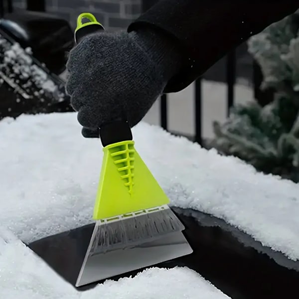 (hälsning) Bilsnöskyffel avisningsskyffel vinter skrapning snö sc