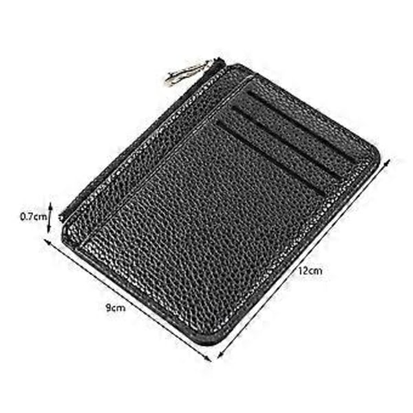 Mini Møntpung Multi-lag Design Som Fødselsdagsgave (Sort)