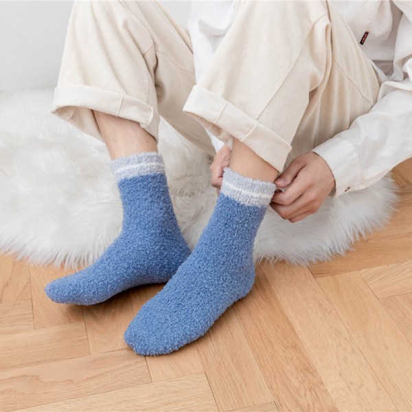 6 Pairs of Fluffy Socks Socks, Cozy Bed Socks Coral Fleece Socks Fuzzy Socks Winter Warm Soft Socks