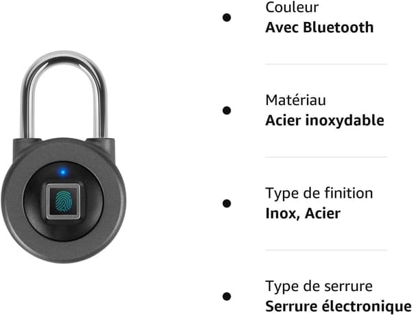 1 Fingeravtryckslås, IP67 Vattentät Säkerhetsnyckellös Säkerhet