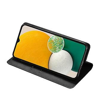 Skin Feel PU-etui til Nokia C01 Plus/C1 2. udgave (Sort)