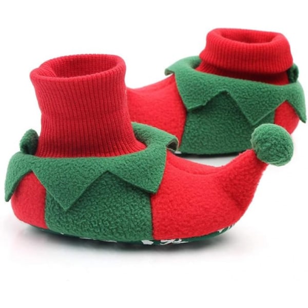 13cm Baby Flickor Tofflor Nyfödd Flickor Tofflor Vinter Varma Mjuka Pojke Tofflor Höst Bomull Tofflor Chil