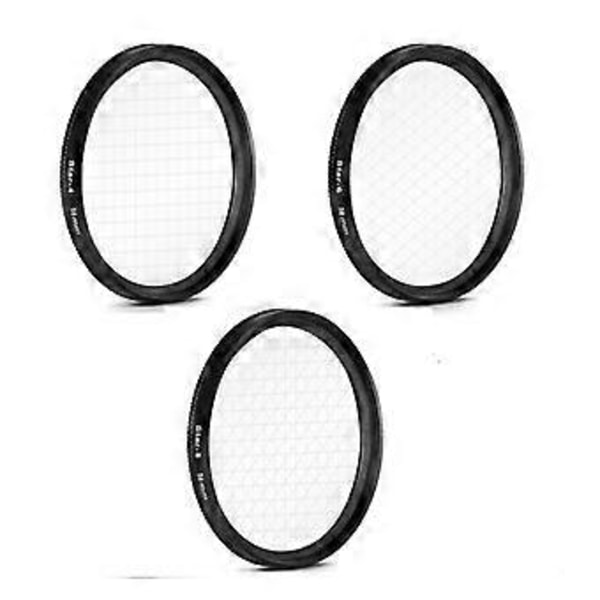 Stjernefilter 4 6 8 Piont til DSLR Kamera 49mm 52mm 55mm 58mm 62mm 67mm 77mm(58mm )