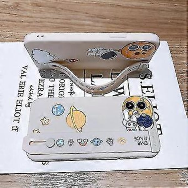 Sarjakuva planeetta astronautti puhelin puhelinkotelo iPhone 12 13 pro ma
