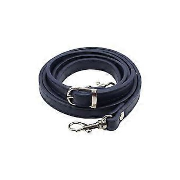 120 cm PU Syntetiskt Läder Handväska Handtag Justerbar Axelremsersättning DIY Crossbody Väska Bälte för Kvinnor Damer DIY Väska (Mörkblå)